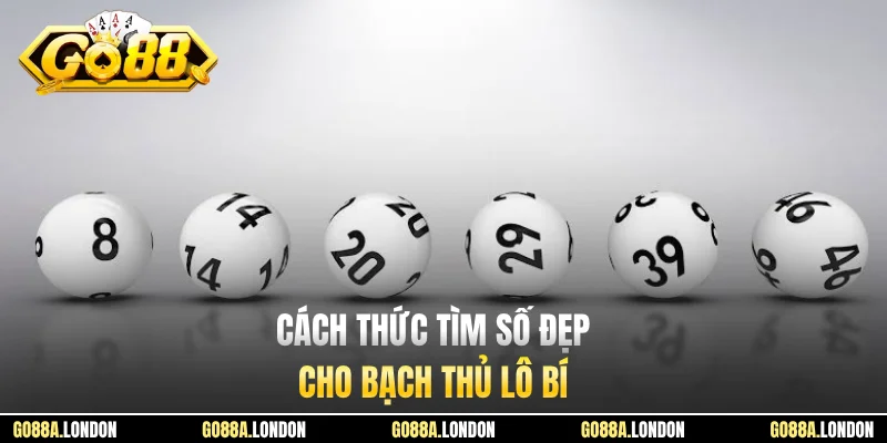 Cách thức tìm số đẹp cho bạch thủ lô