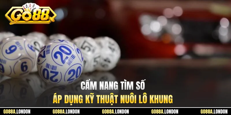 Cẩm nang tìm số áp dụng kỹ thuật nuôi lô khung