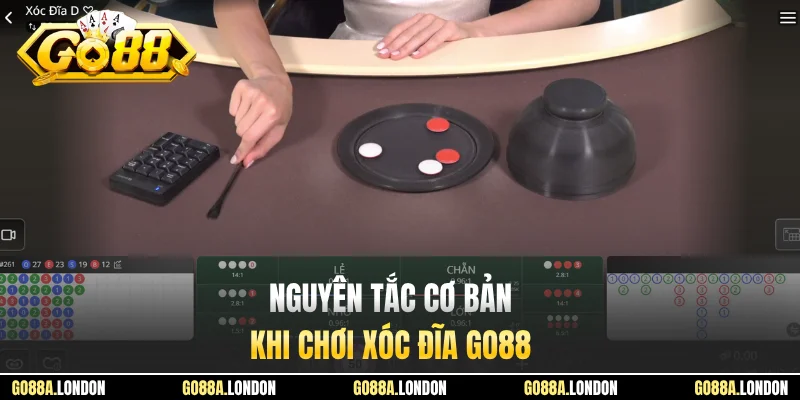 Nguyên tắc cơ bản khi chơi xóc đĩa GO88